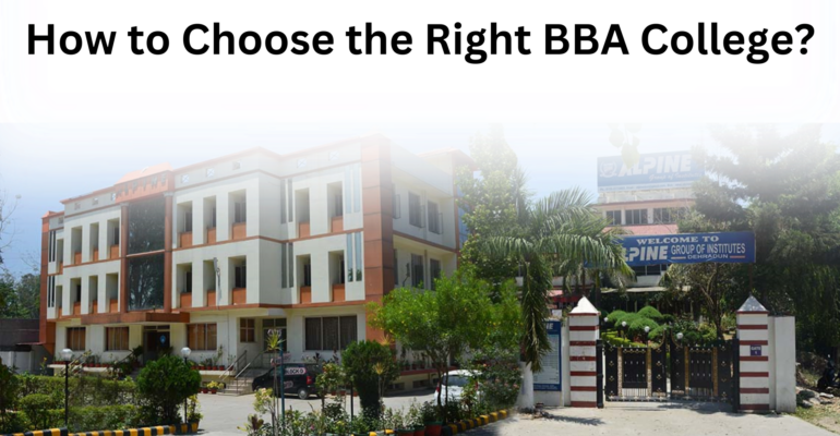 How to Choose the Right BBA College