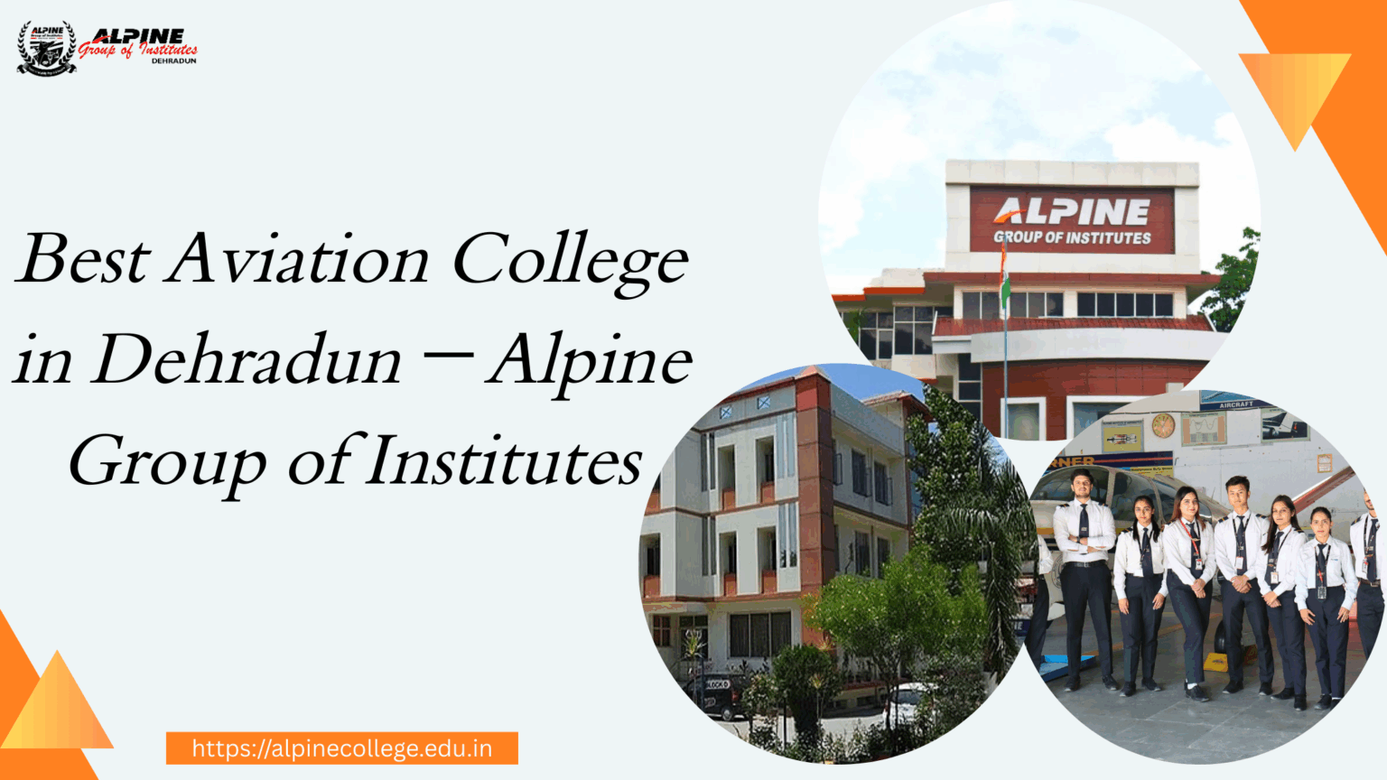 Best Aviation College in Dehradun – Alpine Group of Institutes