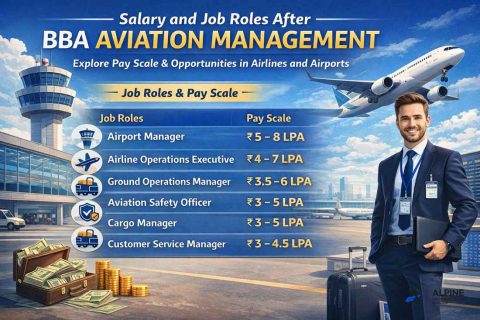 Salary and Job Roles After BBA Aviation Management