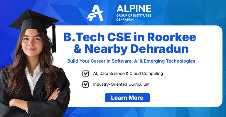 BTech Computer Science Engineering (CSE) College near Roorkee