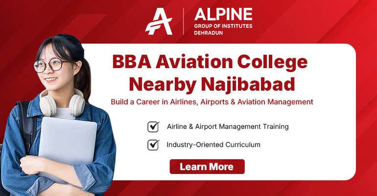 BBA Aviation College near Najibabad