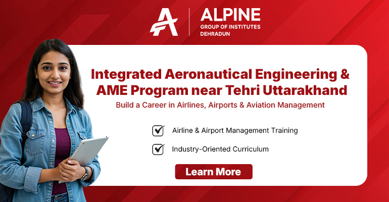 Integrated Aeronautical Engineering and AME program near Tehri Uttarakhand